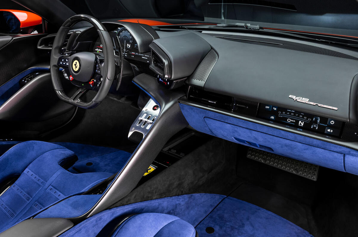 Ferrari 849 Testarossa dashboard Ferrari 849 Testarossa dashboard