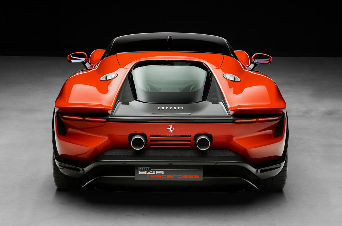 Ferrari 849 Testarossa rear high Ferrari 849 Testarossa rear high