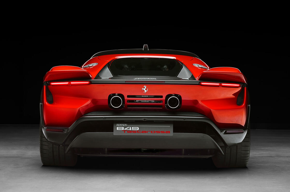 Ferrari 849 Testarossa rear Ferrari 849 Testarossa rear