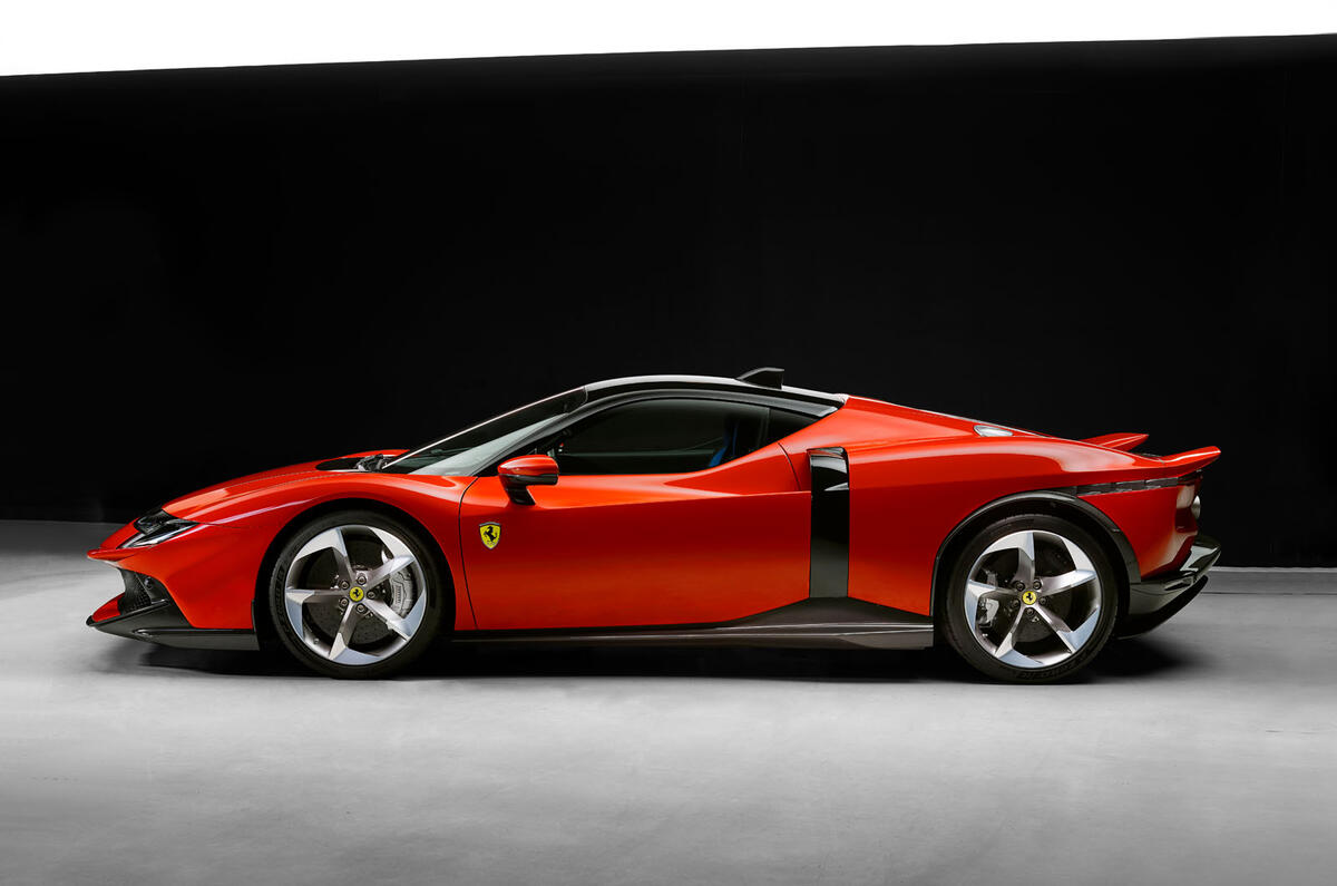 Ferrari 849 Testarossa side Ferrari 849 Testarossa side