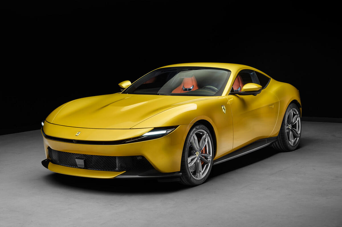 Ferrari Amalfi front quarter static
