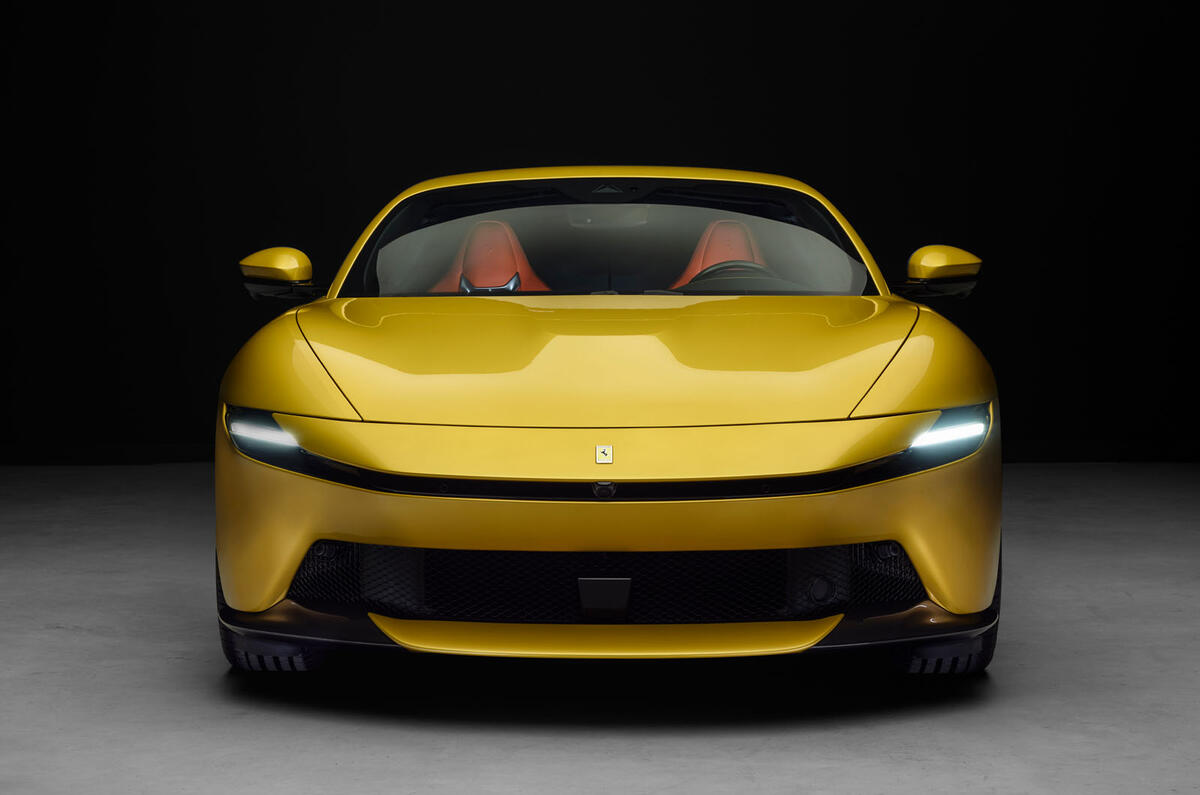 Ferrari Amalfi front static