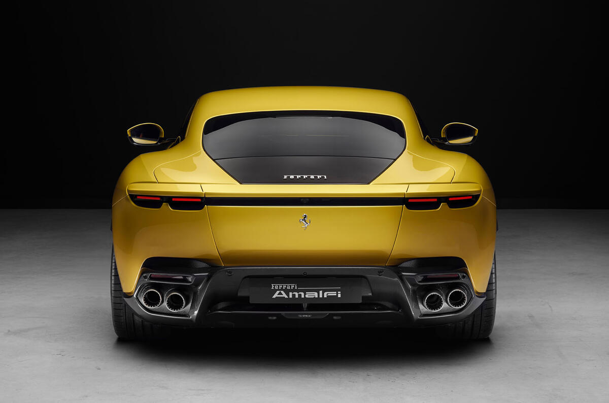 Ferrari Amalfi rear quarter
