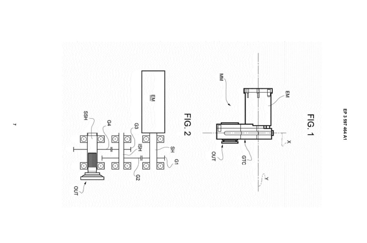 2025 Ferrari EV patent sketch 2025 Ferrari EV patent sketch