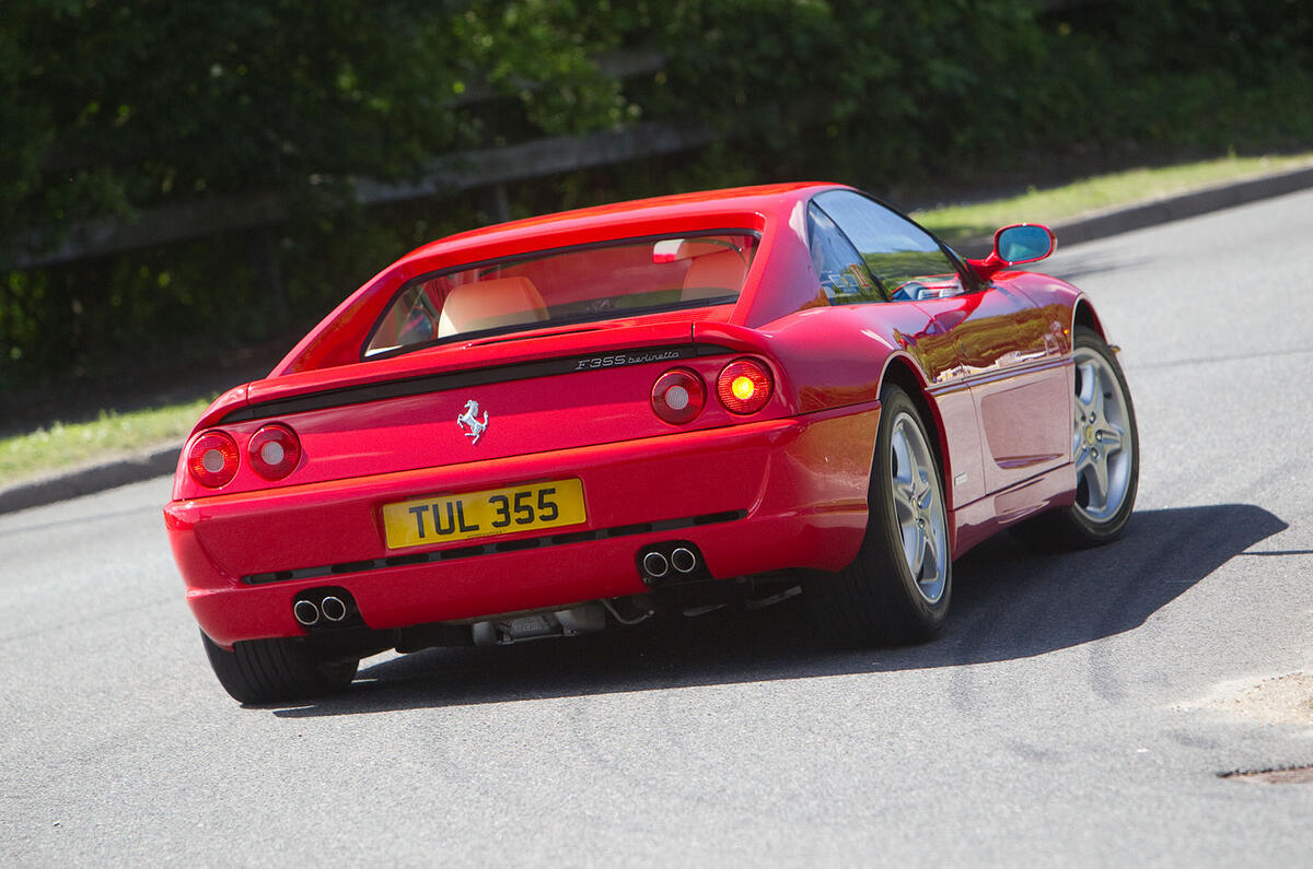 ferrari f355 rear three quarter ferrari f355 rear three quarter