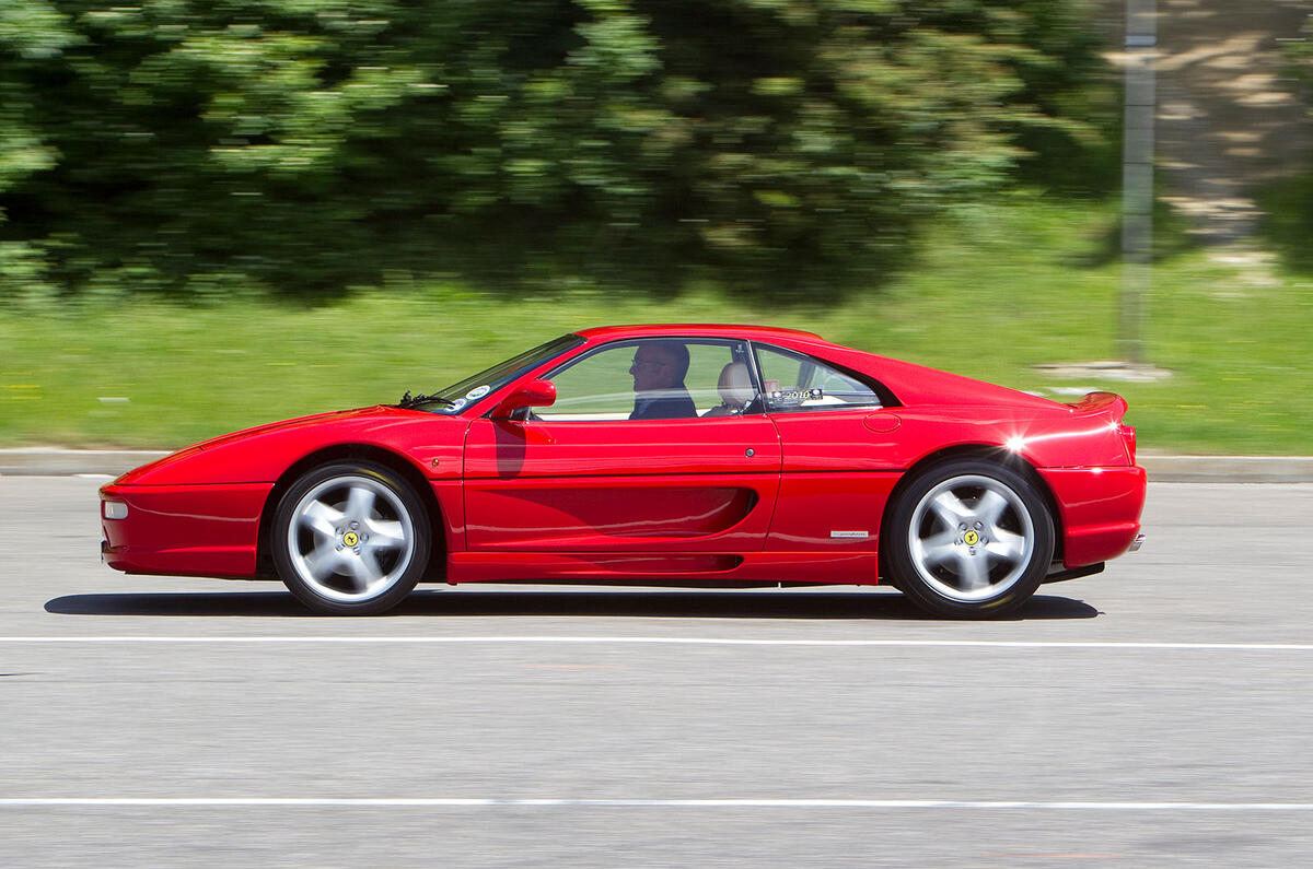 ferrari f355 side ferrari f355 side
