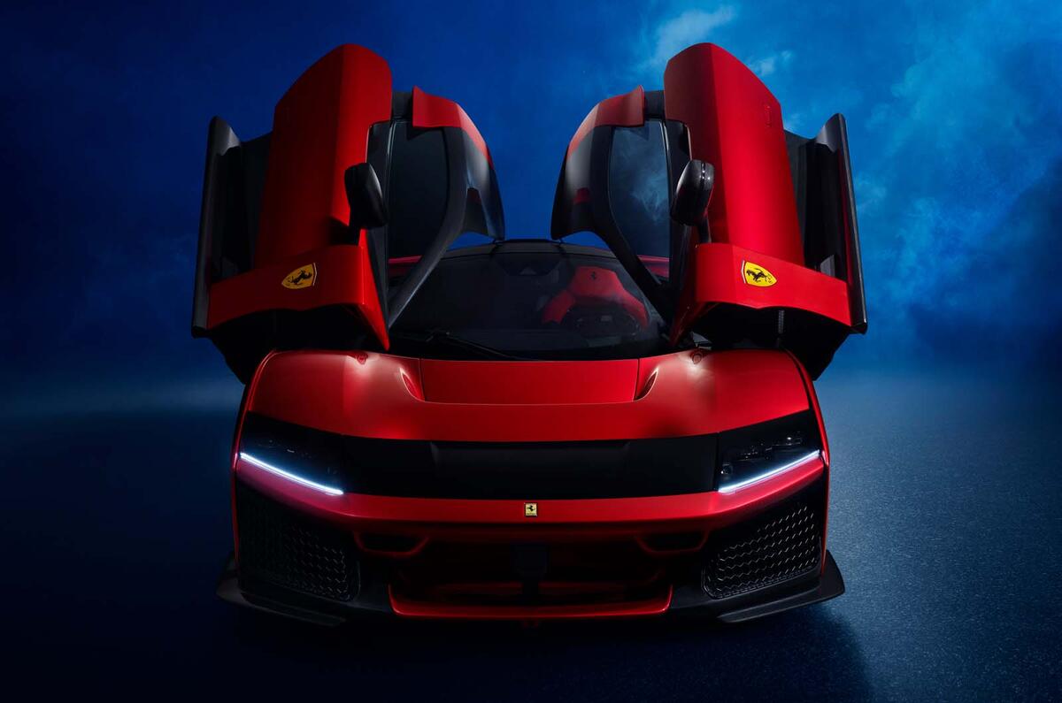 Ferrari F80 front door open