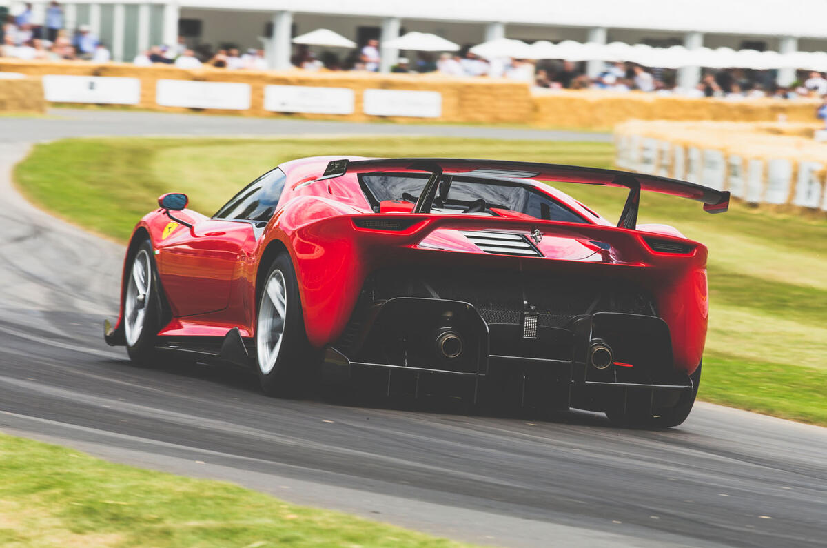 Ferrari P80/C at Goodwood Festival of Speed 2019