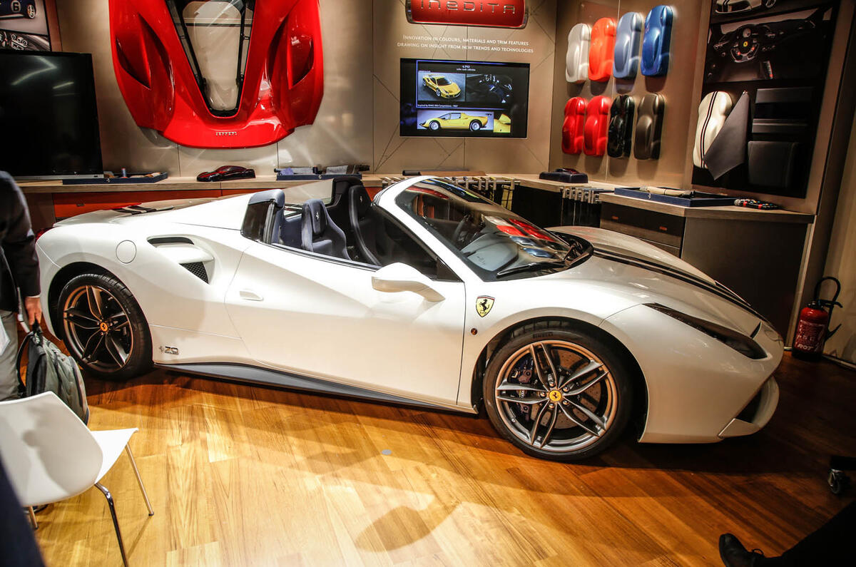 Ferrari special edition model liveries