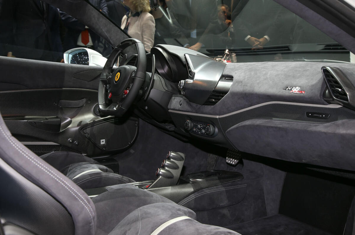 The Ferrari 488 Pista at the Geneva motor show