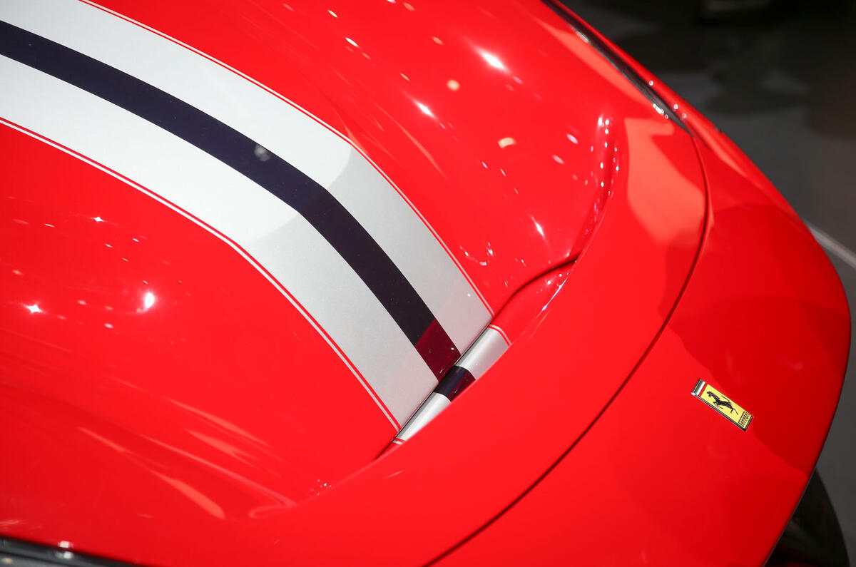 The Ferrari 488 Pista at the Geneva motor show