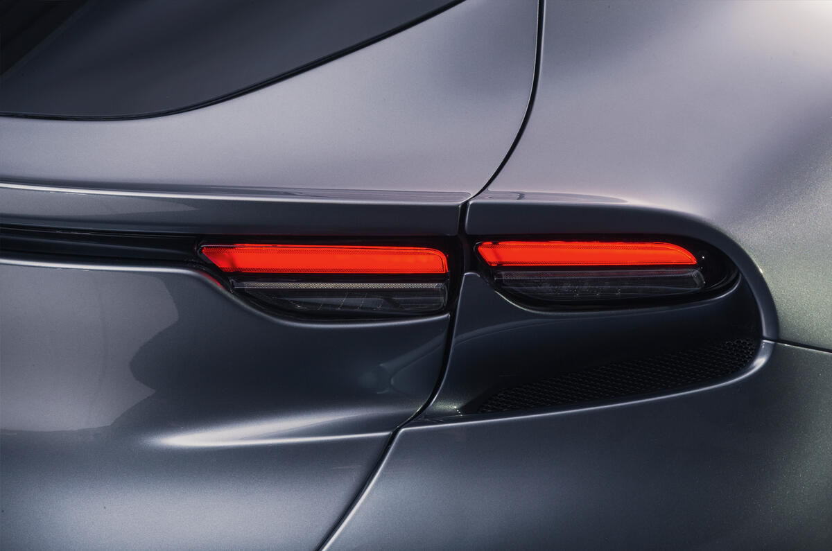 Ferrari Purosangue 2023 rear light detail