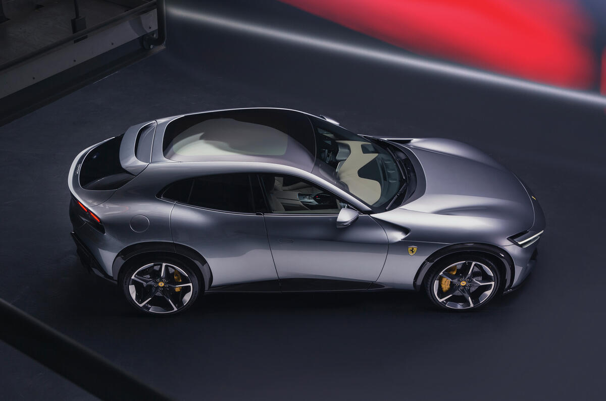 Ferrari Purosangue 2023 side static high Ferrari Purosangue 2023 side static high