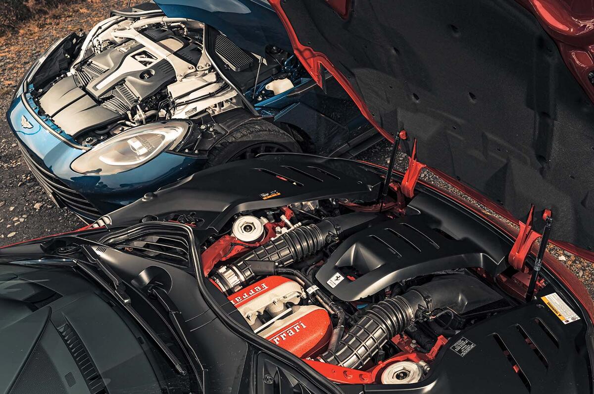 Ferrari Purosangue vs Aston Martin DBX 707 2023 engine Ferrari Purosangue vs Aston Martin DBX 707 2023 engine