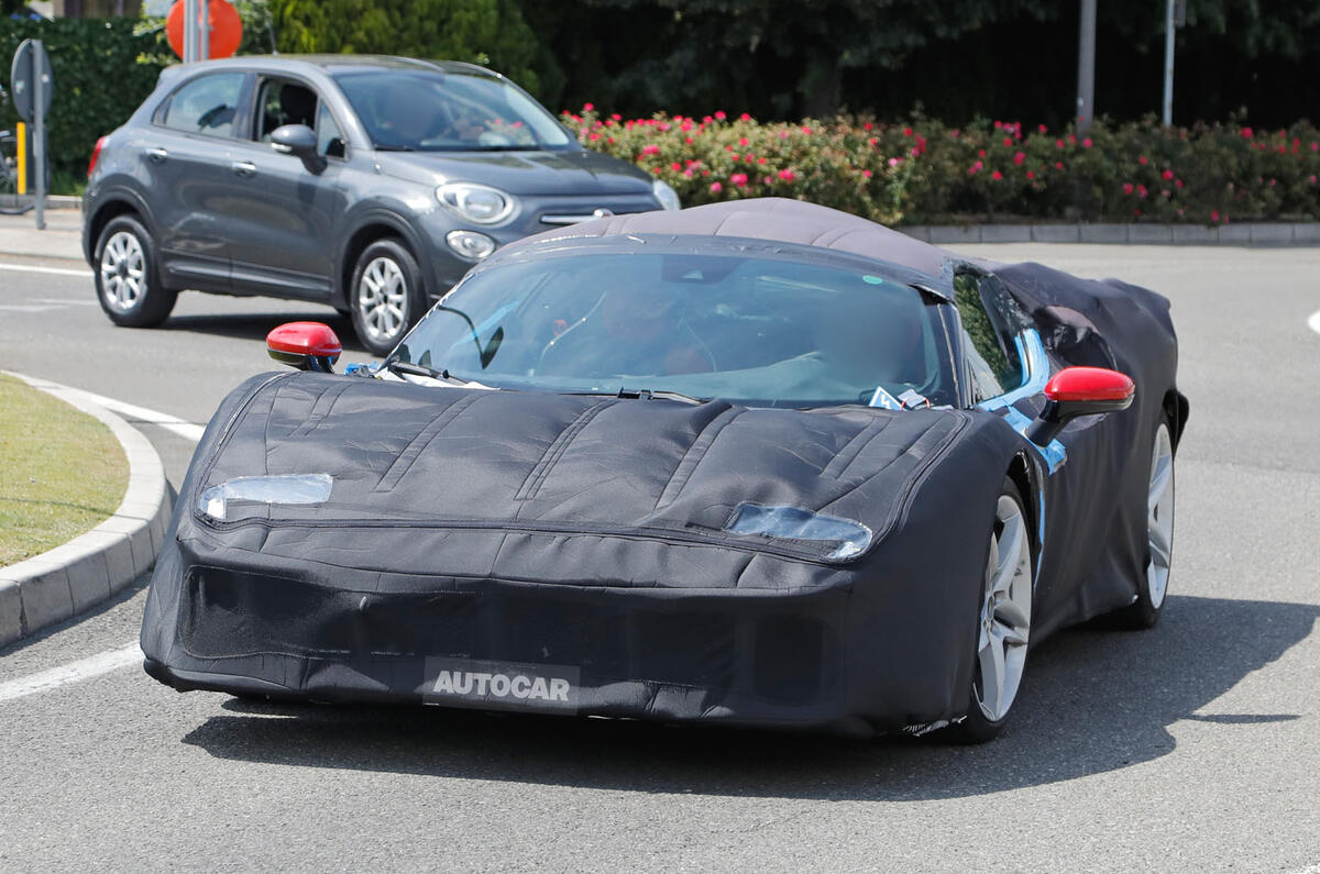 Ferrari SF90 M camo front quarter Ferrari SF90 M camo front quarter