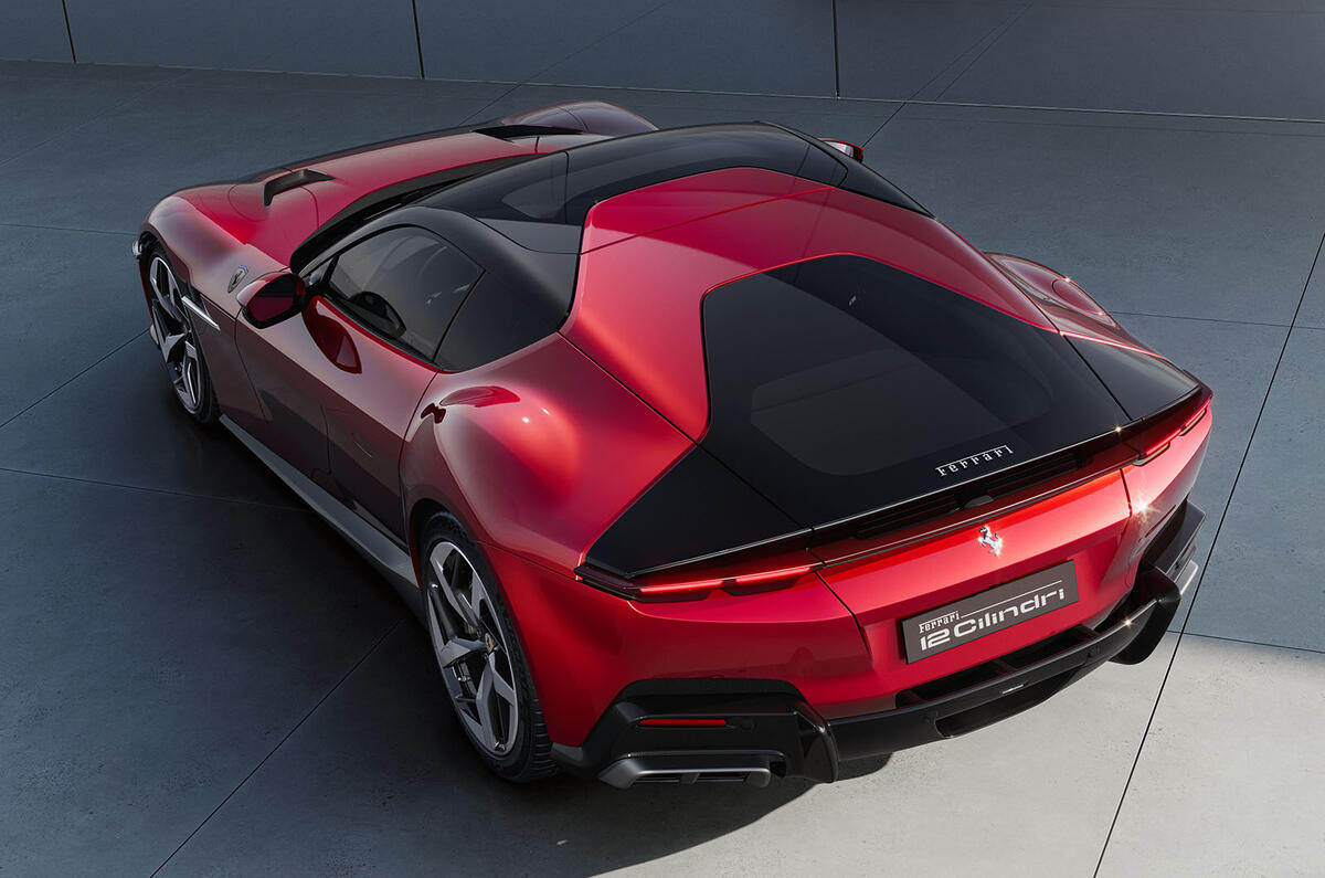 Ferrari 12Cilindri red rear left three quarter Ferrari 12Cilindri red rear left three quarter
