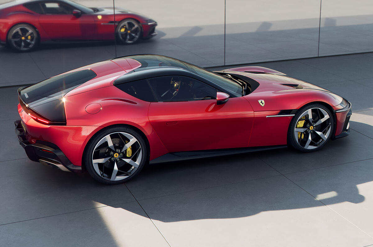 Ferrari 12Cilindri red rear three quarter Ferrari 12Cilindri red rear three quarter