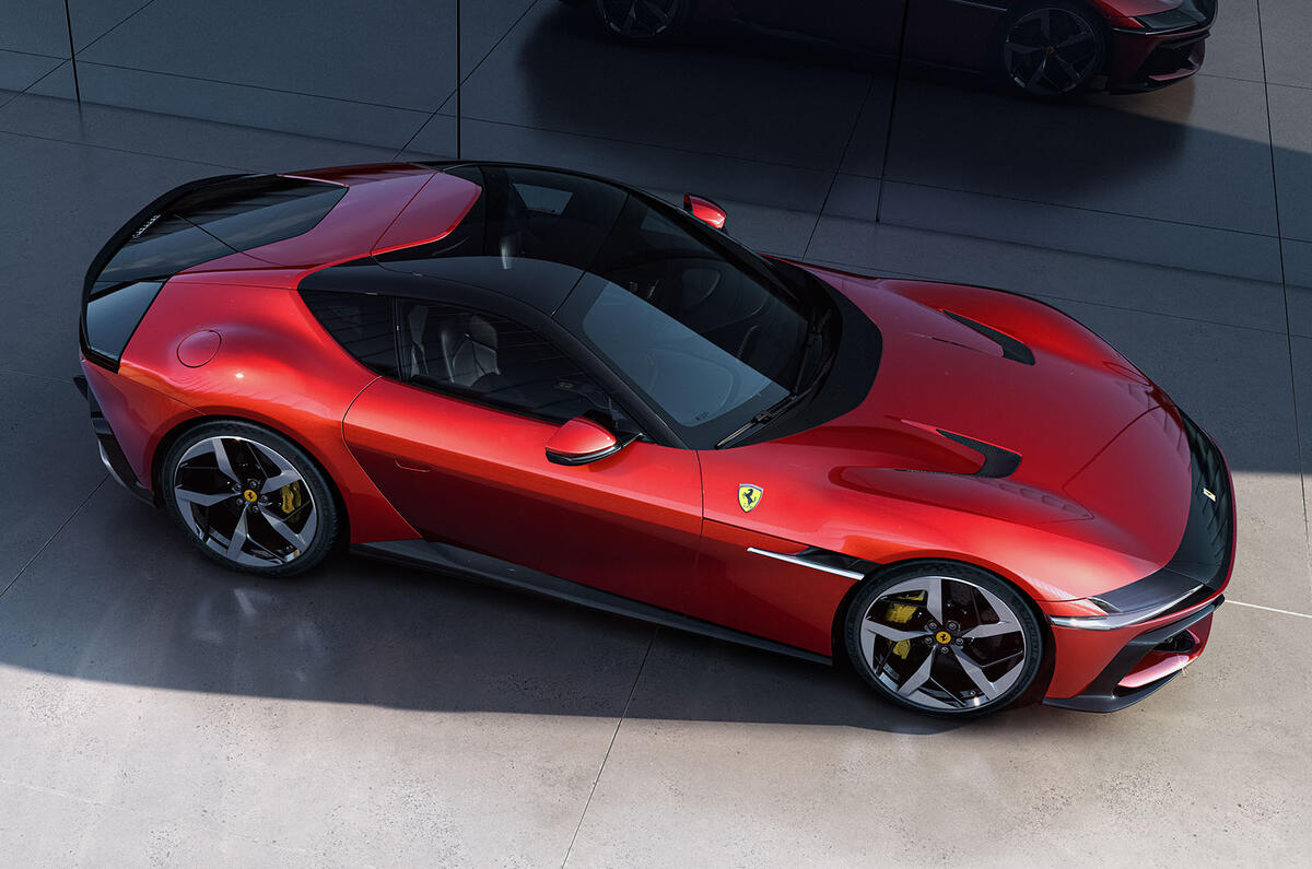 Ferrari 12Cilindri red side quarter Ferrari 12Cilindri red side quarter