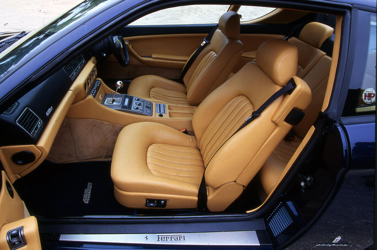 Used car buying guide: Ferrari 456 - front seats