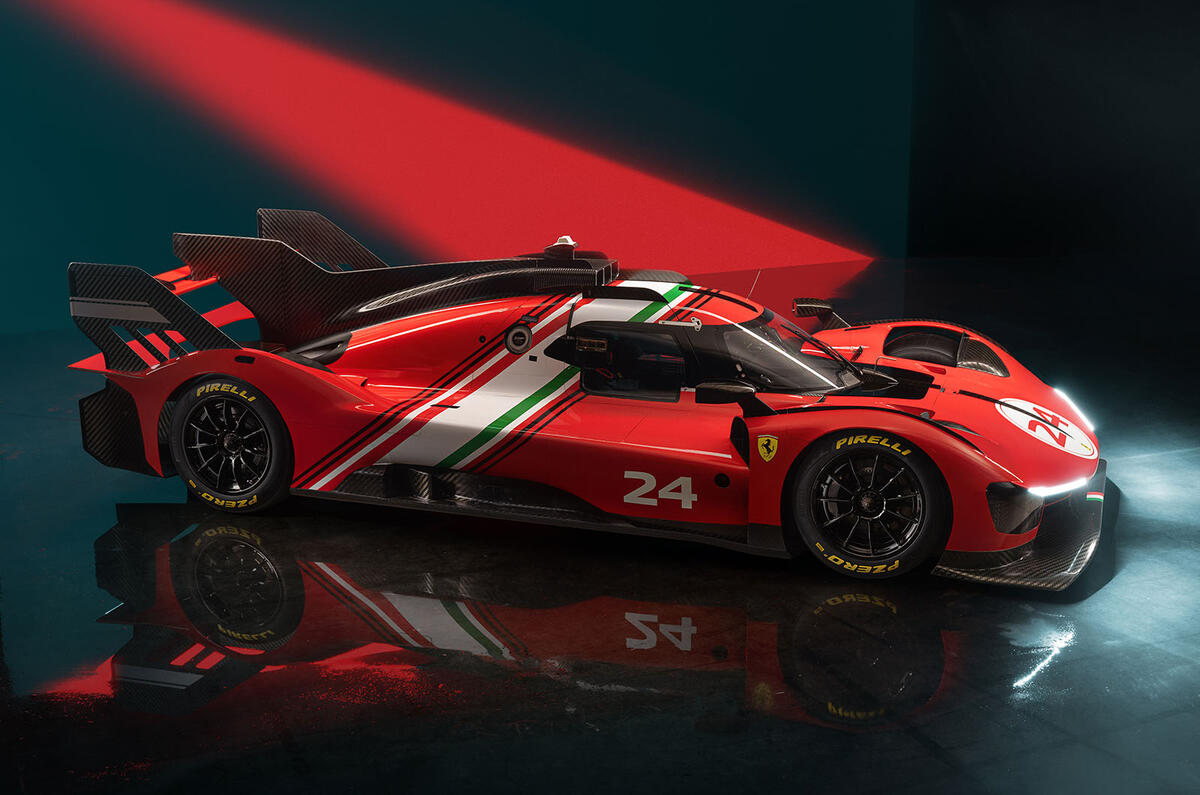 Ferrari 499P Modificata side