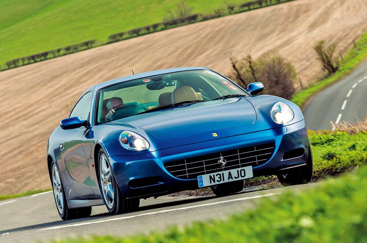 Ferrari 612 scaglietti front three quarter
