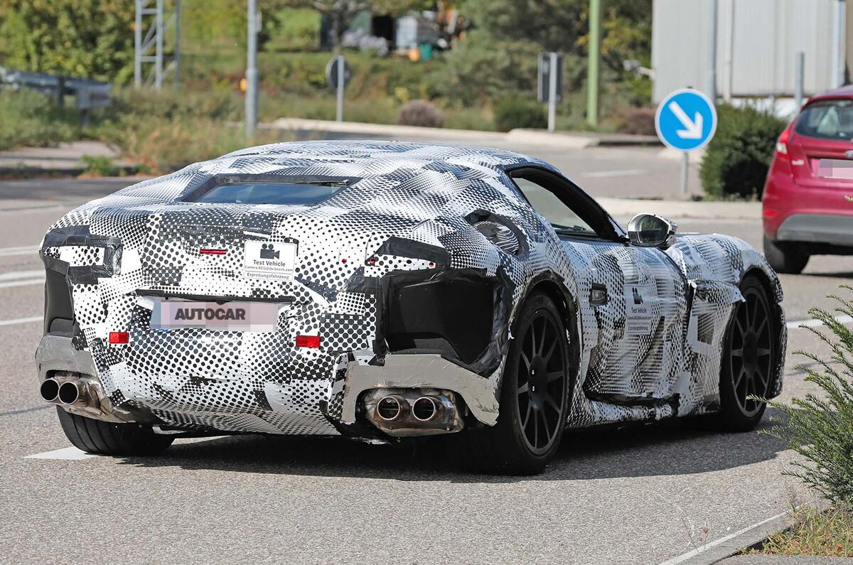 Ferrari 812 successor rear three quarter Ferrari 812 successor rear three quarter