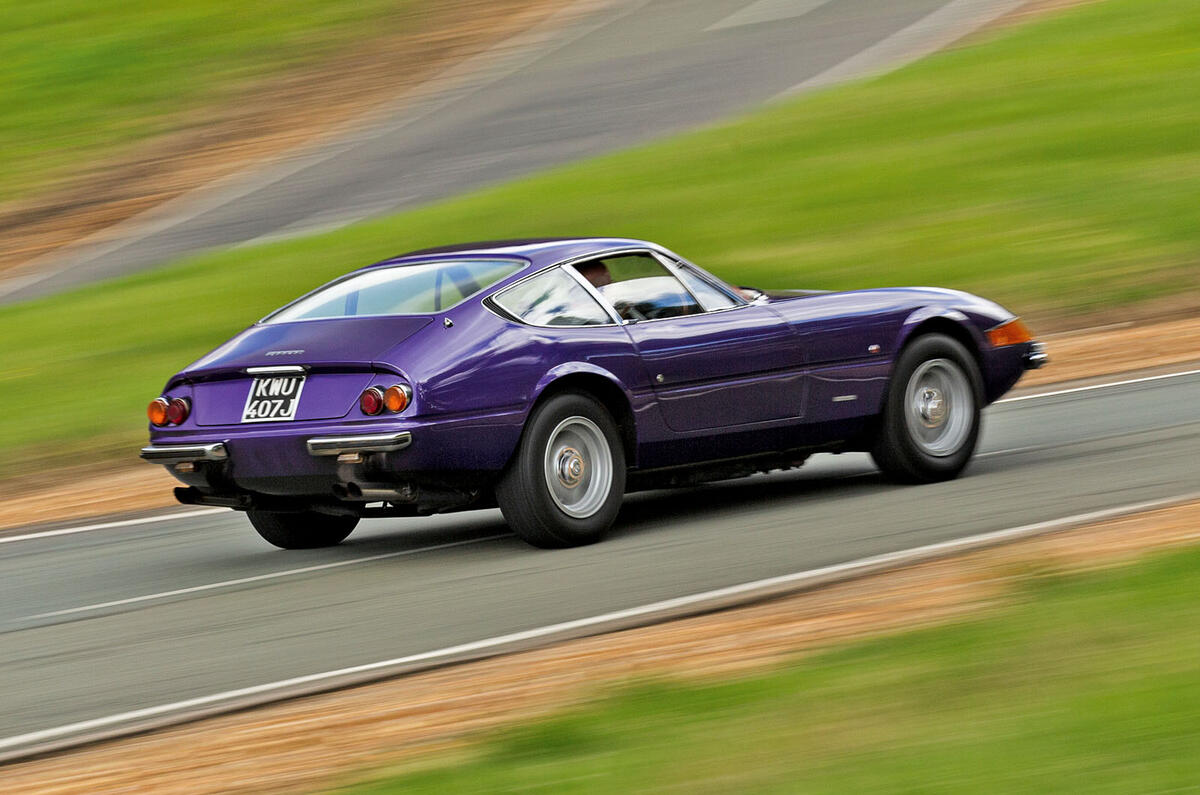 Ferrari Daytona rear Ferrari Daytona rear