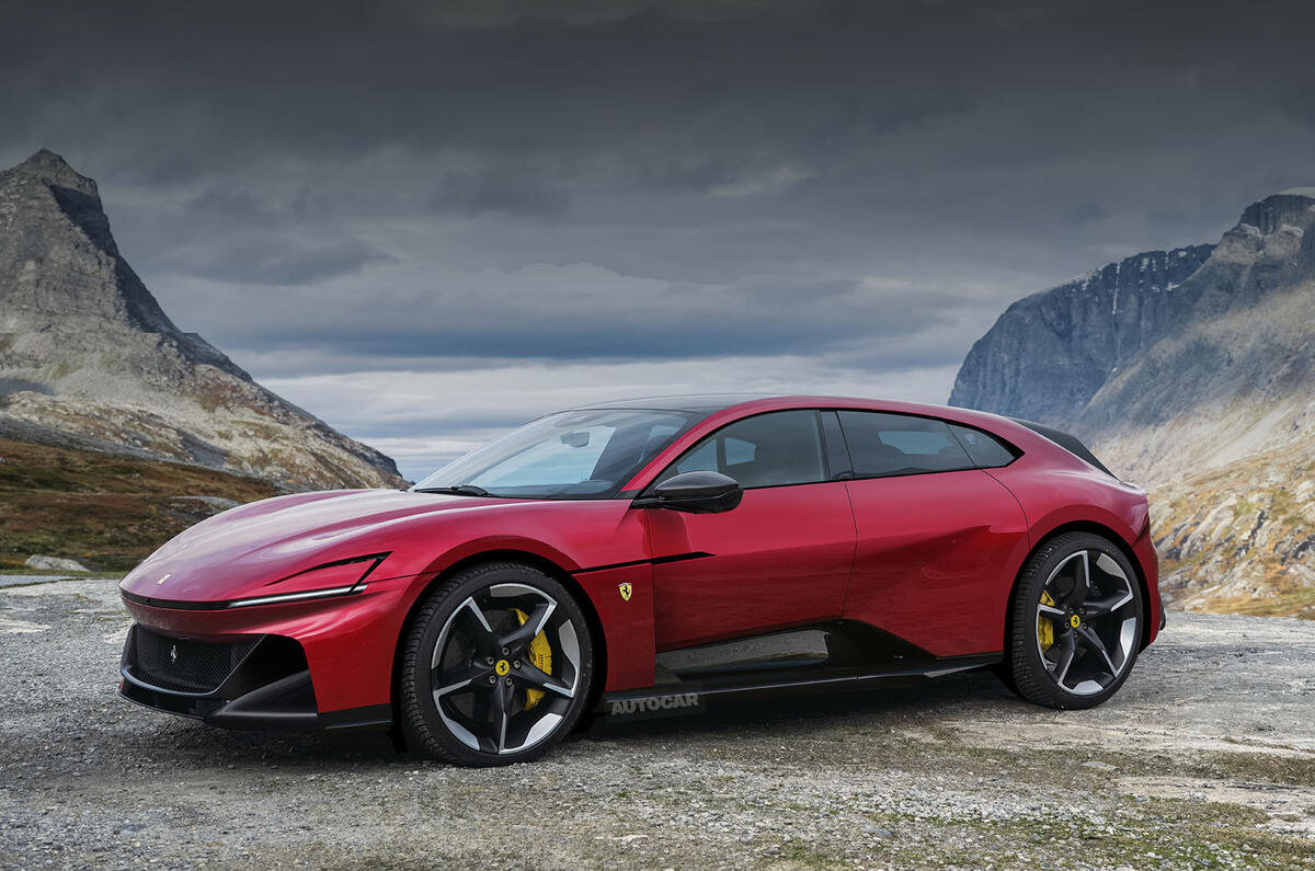 Ferrari EV render 2025 web