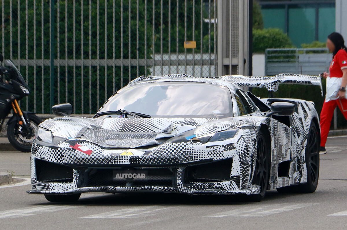 Ferrari F250 Hypercar front three quarter right Ferrari F250 Hypercar front three quarter right