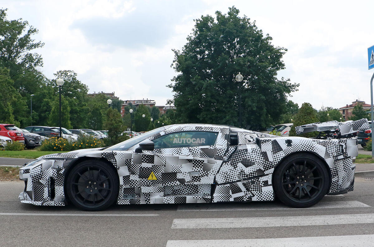 Ferrari F250 Hypercar side Ferrari F250 Hypercar side