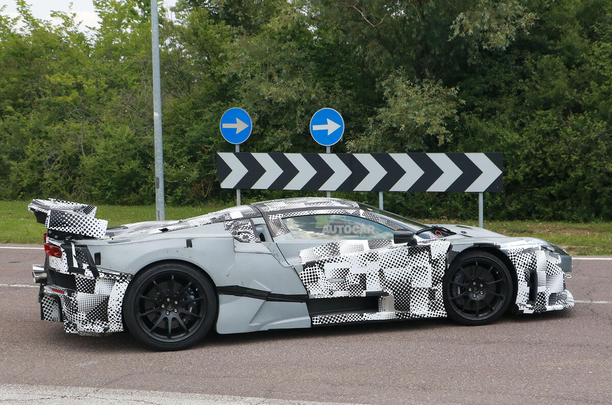 Ferrari F250 Hypercar side right