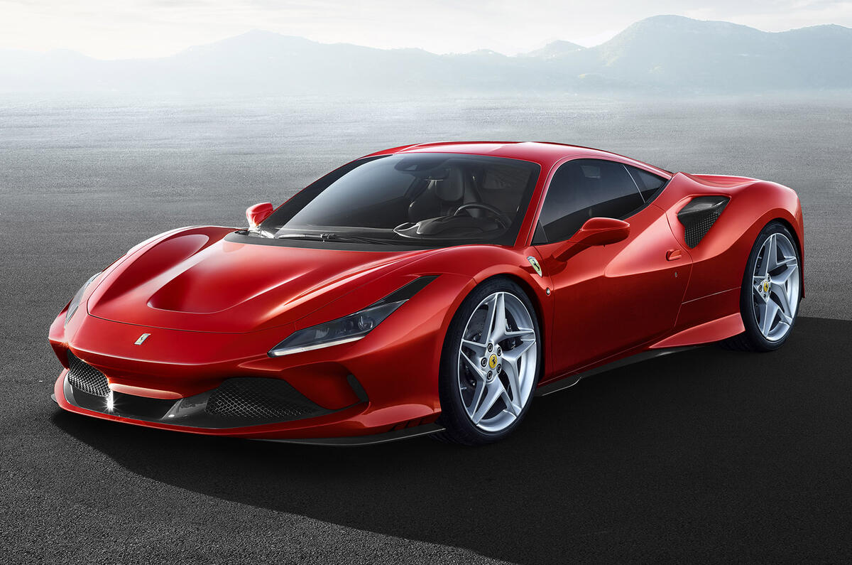 Ferrari F8 Tributo official press - hero front