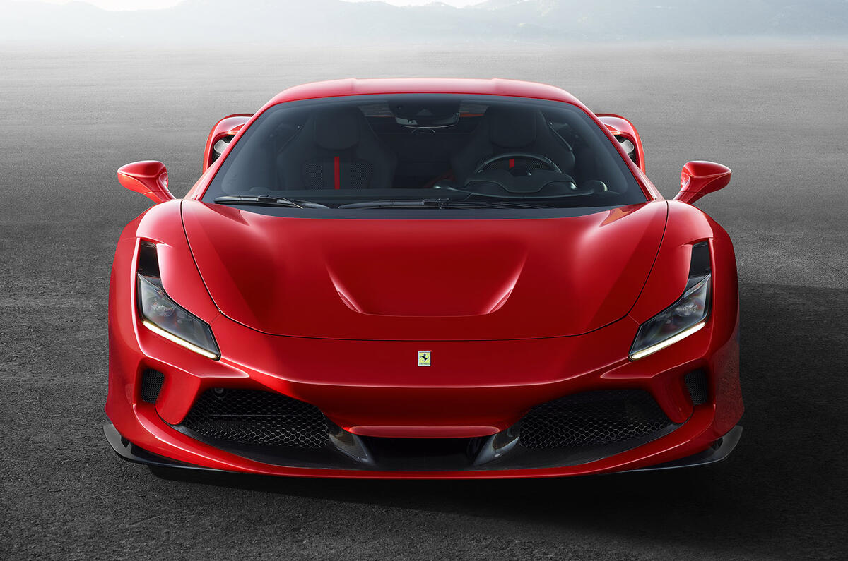 Ferrari F8 Tributo official press - front