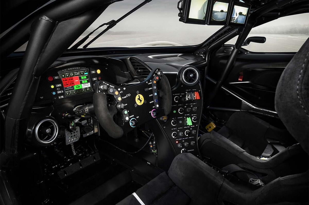 Ferrari KC23 interior Ferrari KC23 interior