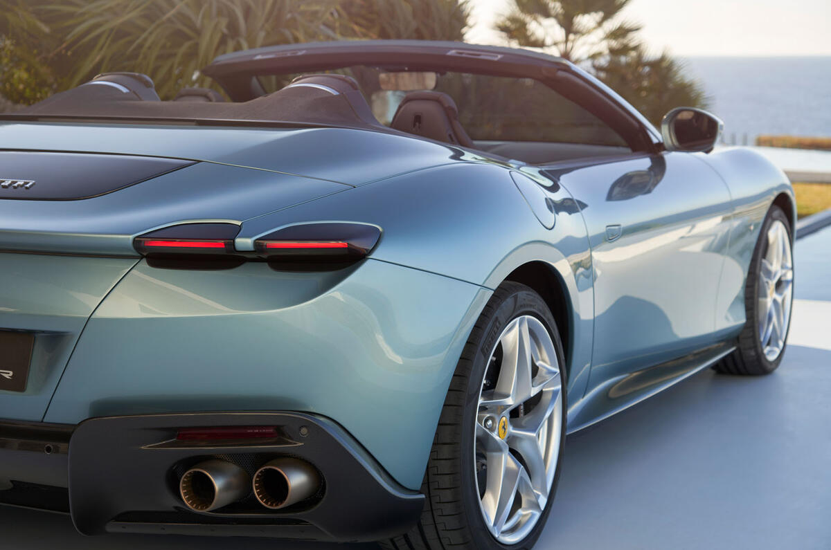 Ferrari Roma Spider detail Ferrari Roma Spider detail