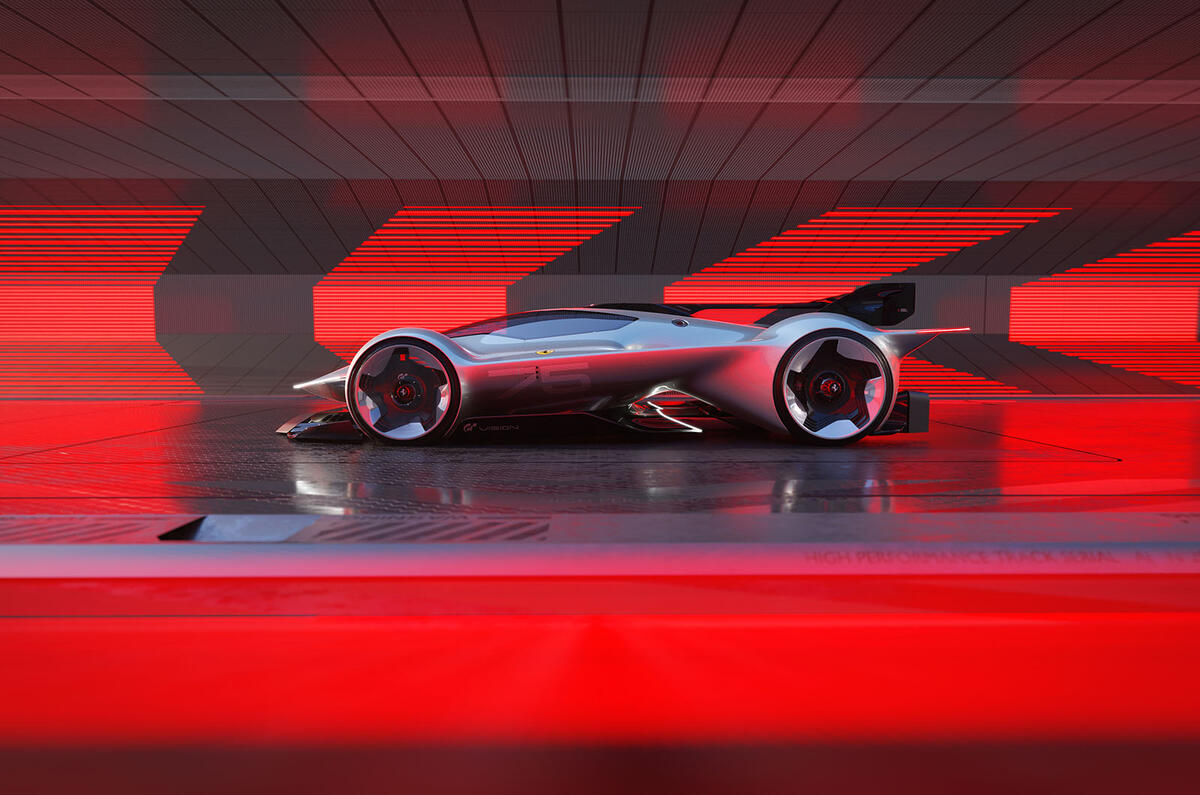 Ferrari Vision GT sidelow Ferrari Vision GT sidelow