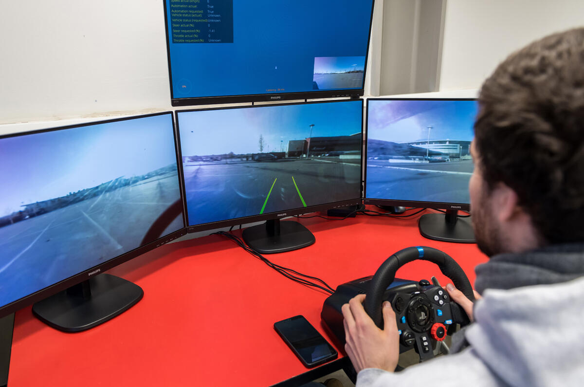 Fetch self driving vehicle control 2 Fetch self driving vehicle control 2