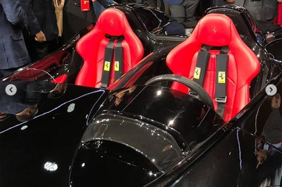 Ferrari Monza SP1 and SP2 leaked ahead of official premiere