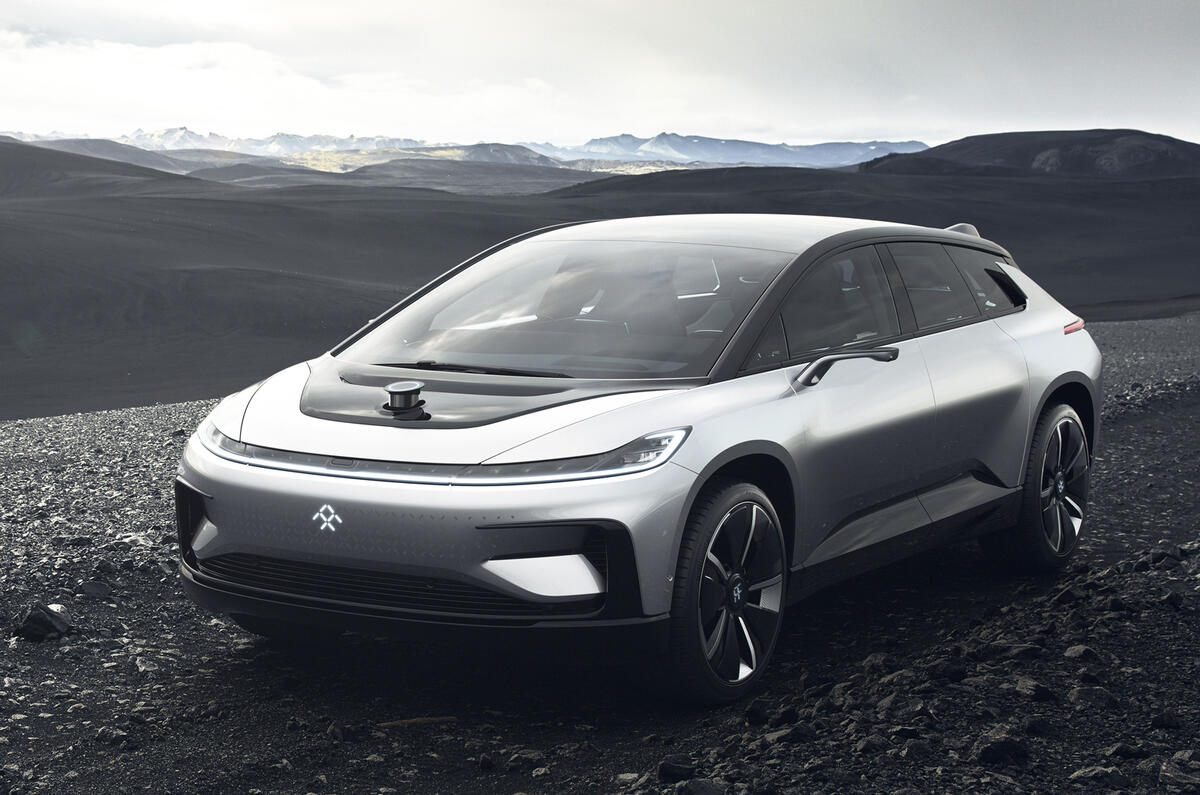 Faraday Future FF 91 revealed with a 2.39sec 0-60mph time
