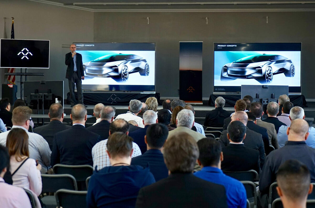Faraday Future previews smaller electric SUV