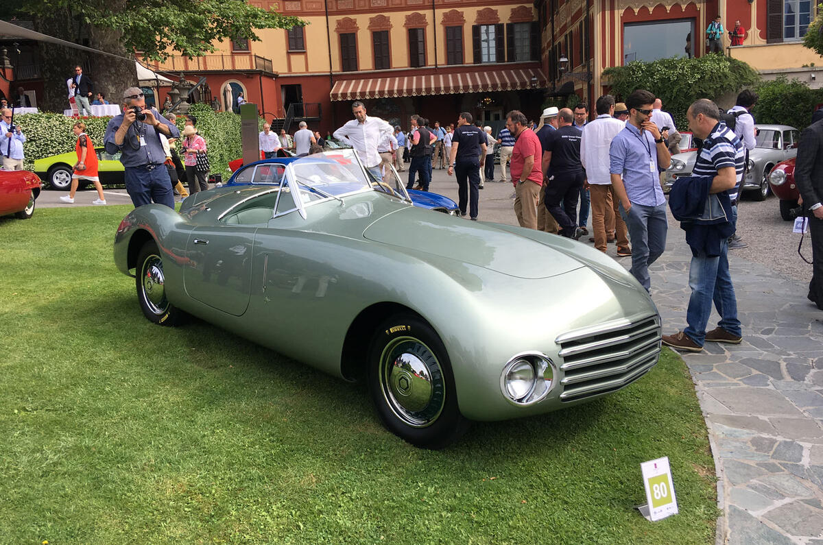 Fiat 1100 Villa D'Este 2017