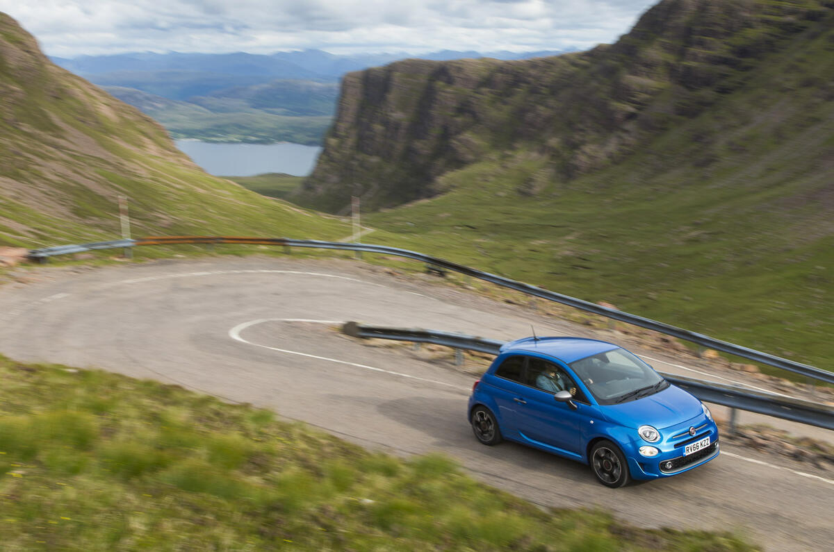 Fiat 500 at 60: road trip around Scotland's North Coast 500