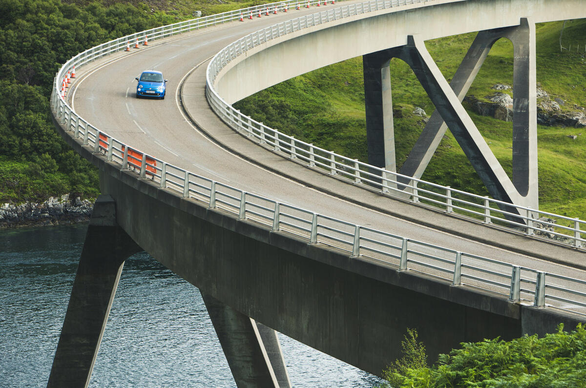 Fiat 500 at 60: road trip around Scotland's North Coast 500