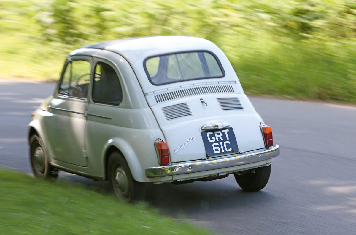 Fiat 500 at 60: original Nuova Cinquecento driven
