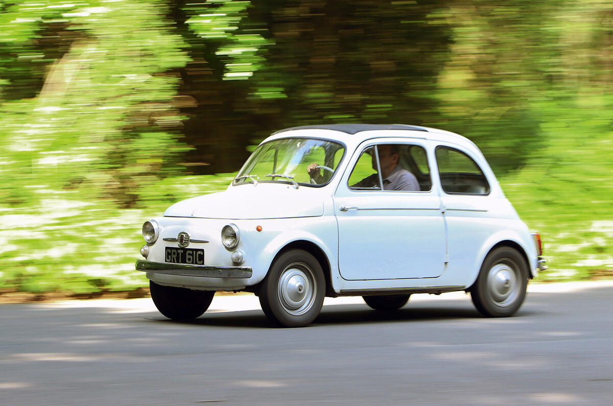 Fiat 500 at 60: original Nuova Cinquecento driven