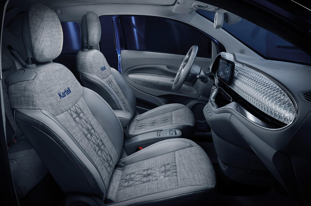 Fiat 500 Kartell - interior
