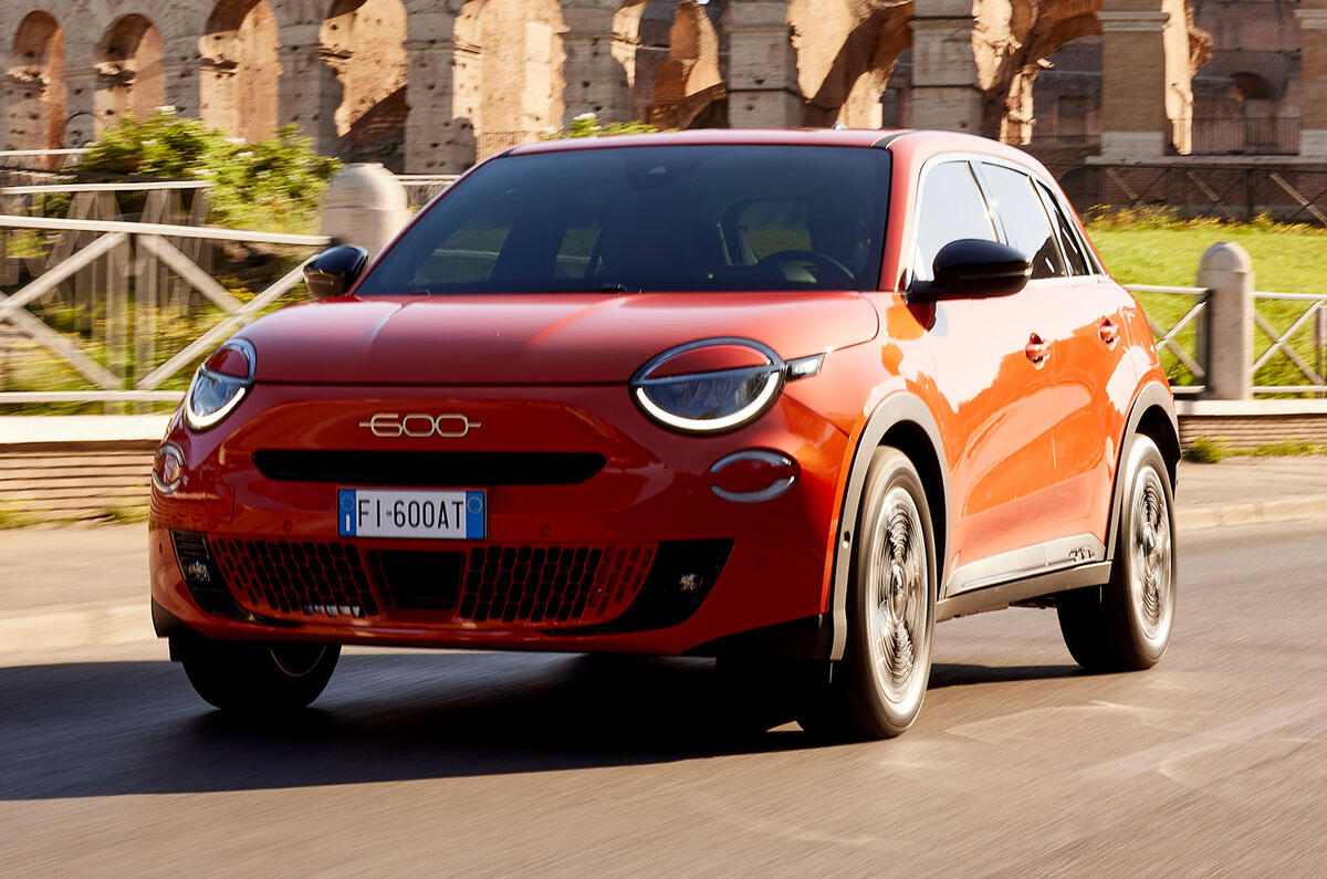 Fiat 600e front Fiat 600e front