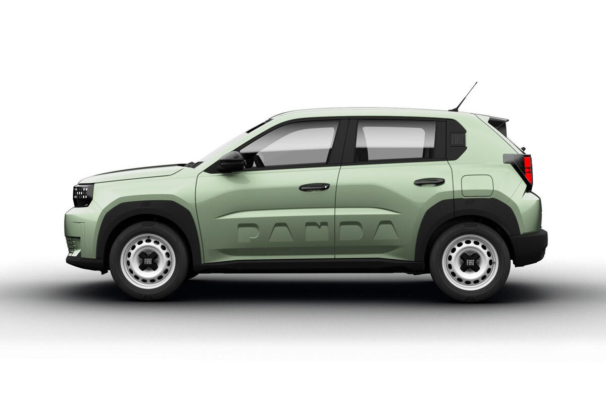 Fiat Grande Panda Electric Pop side static