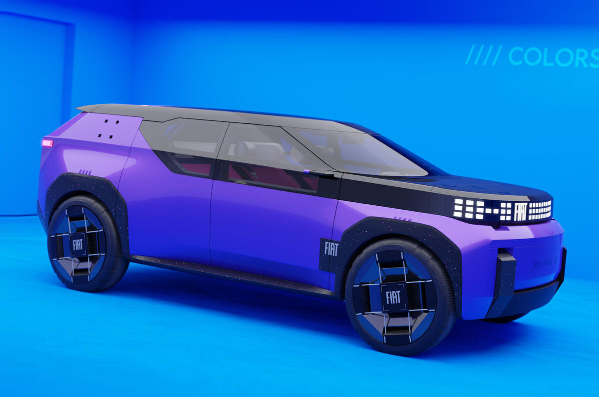 Fiat SUV concept front quarter static