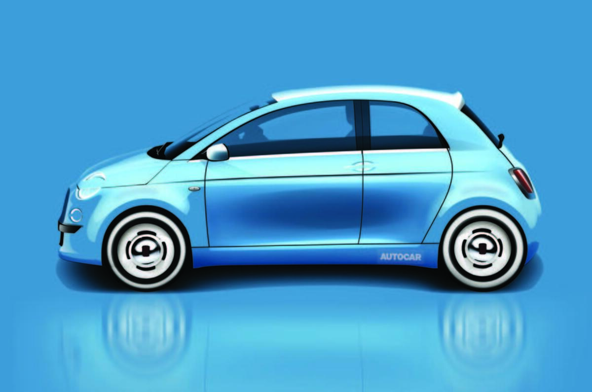 new Fiat 500 render